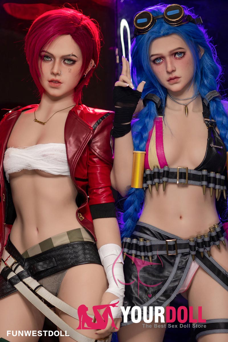 Poup&eacute;es jumelles cosplay Funwest FWD031 Vi Jinx